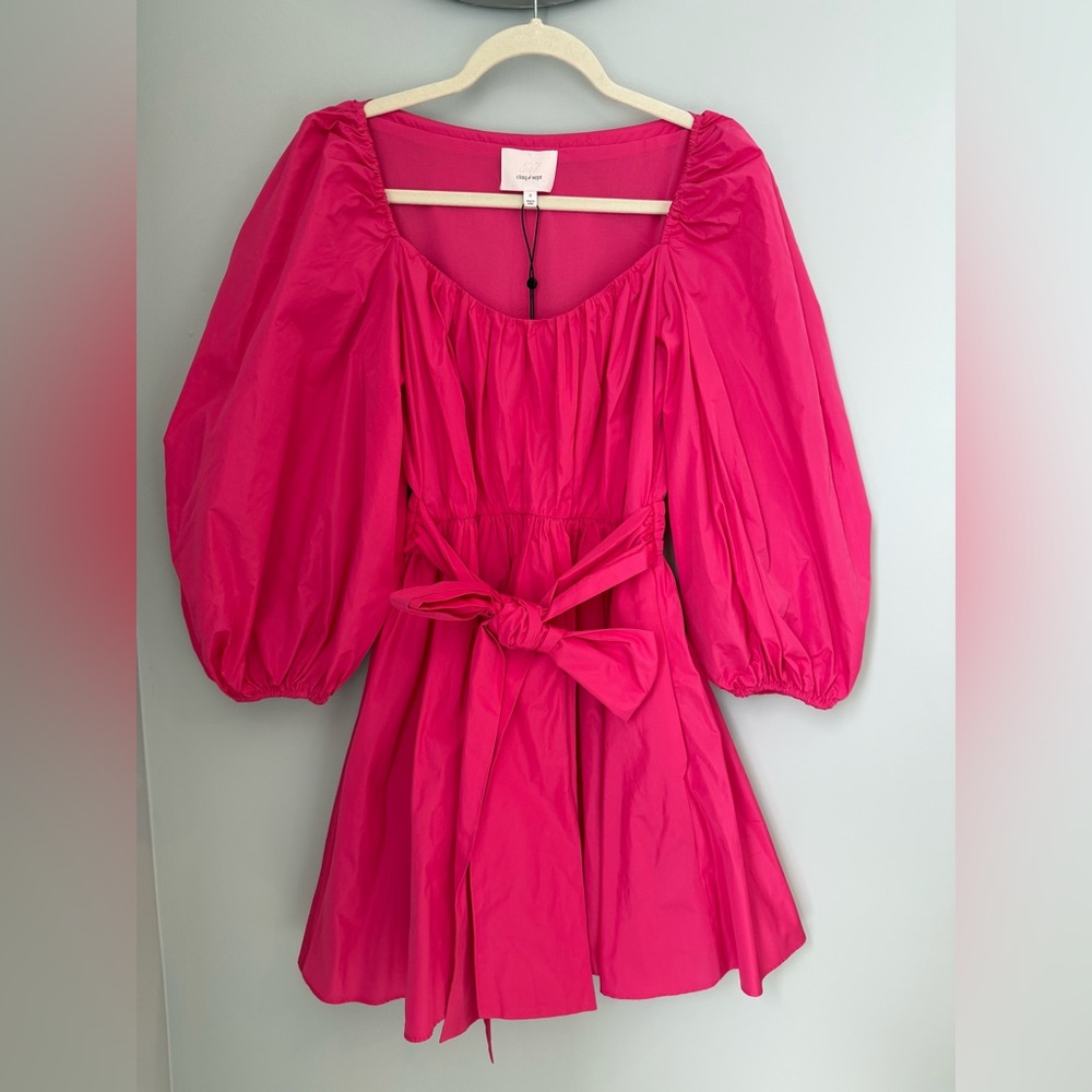 Cinq a Sept Delilah Dress Pink Azalea Dress NEW